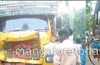 Nine persons injured in Bus- Truck head on collision